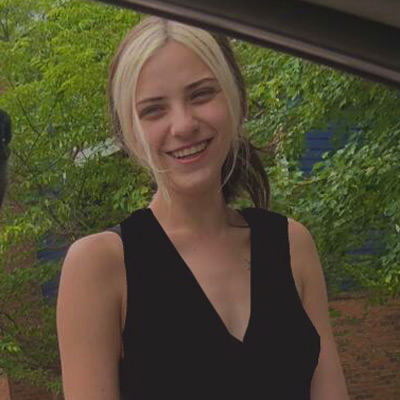 a woman posing for a picture