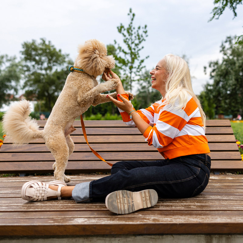 a person sitting on a bench